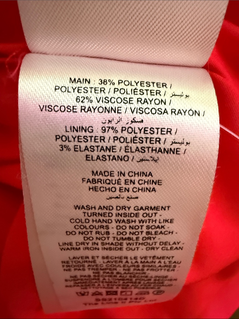 Significant OtherAsymmetric One-Shoulder Mini Dress in Hot Pink Size 6 - Picture 11 of 11